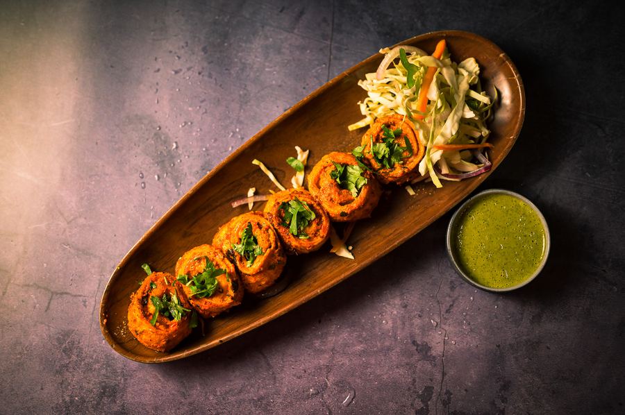 Tandoori paneer momos